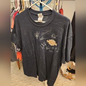 Bbvd Big Bad Voodoo Daddy signed t shirt L